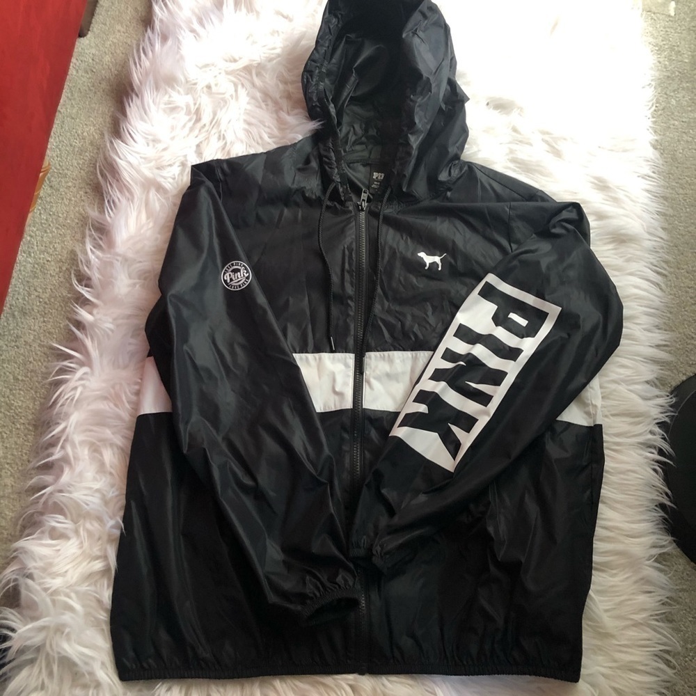 victoria secret pink windbreaker